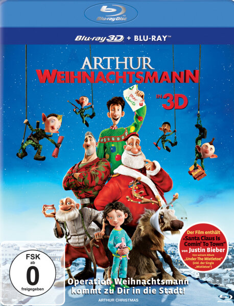 Arthur Weihnachtsmann 3D