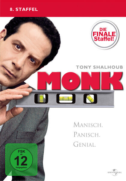 Monk - Staffel 8  ( 4 DVDs ) - Top Zustand