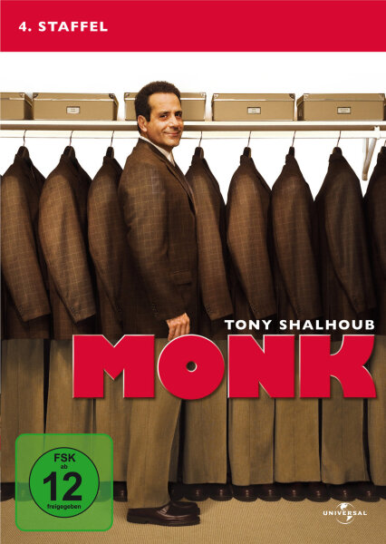 Monk - Staffel 4  ( 4 DVDs ) - Top Zustand