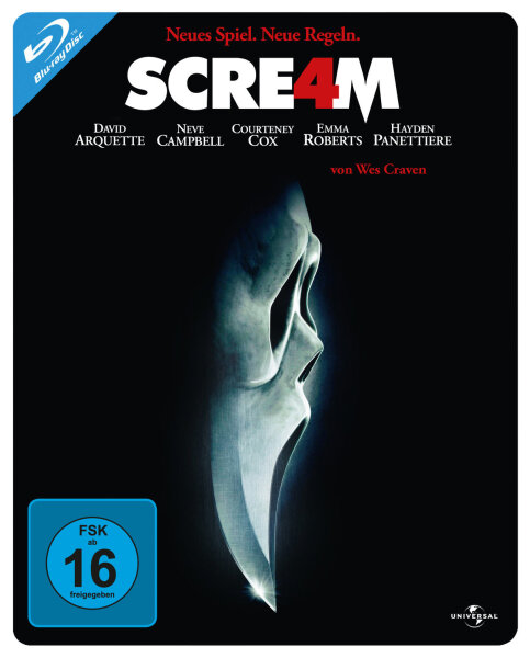 Scream 4 - Steelbook (Limited Edition) [Blu-ray]