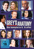 Greys Anatomy - Staffel 6  [6 DVDs] - Guter Zustand