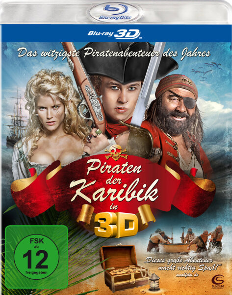 Piraten der Karibik in 3D / Blu-Ray * Nagelneu Versiegelt