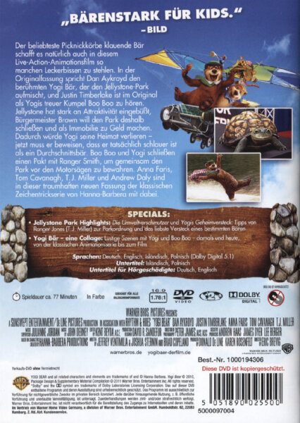 Yogi Bär / DVD