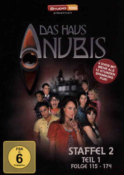 Das Haus Anubis - Staffel 2/Teil 1 - Folge 115-174  [4 DVDs]