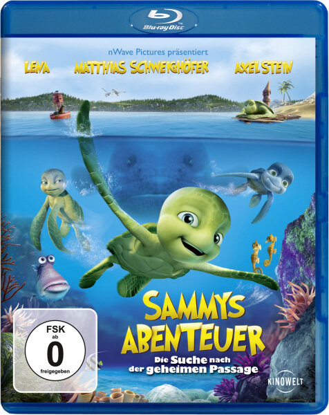 Sammys Abenteuer - Die Suche nach der geheimen Passage / Blu-Ray * Top Zustand