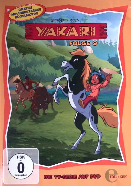 Yakari - Folge 9 / DVD - Akzeptabel mit Kratzer