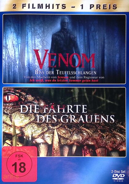 Venom + Die Fährte des Grauens  (2 DVDs) Top Zustand
