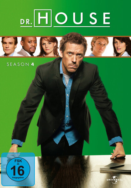 Dr. House - Season 4  [4 DVDs]  Top Zustand