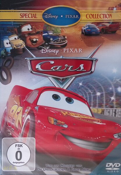 CARS - DISNEY PIXAR-SPECIAL COLLECTION - KULT! DVD - Nagelneu Versiegelt