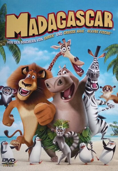 Madagaskar, Animation, DVD, FSK 0 - Top Zustand