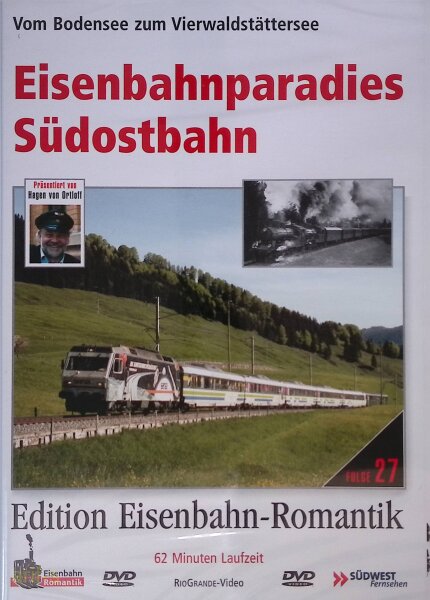 Eisenbahnparadies Südostbahn - Vom Bodensee / DVD - Nagelneu / Versiegelt