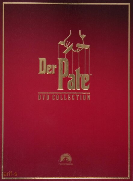 Der Pate 1-3 Red Box / 4x Disc´s / DVD *Top Zustand
