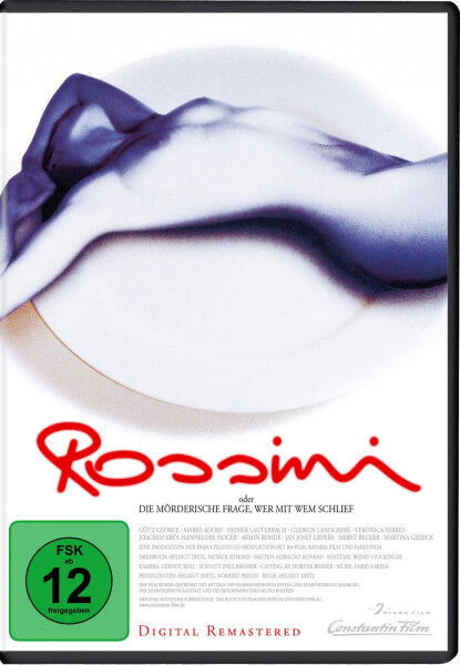 Rossini - oder die mörderische Frage, wer mit wem schlief / DVD *Top Zustand