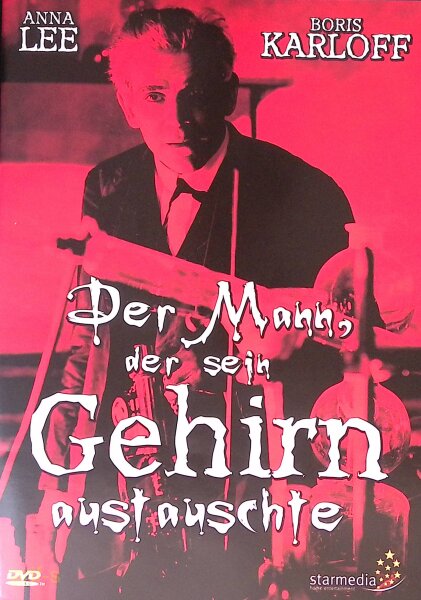 Der Mann, der sein Gehirn austauschte / DVD * Top Zustand