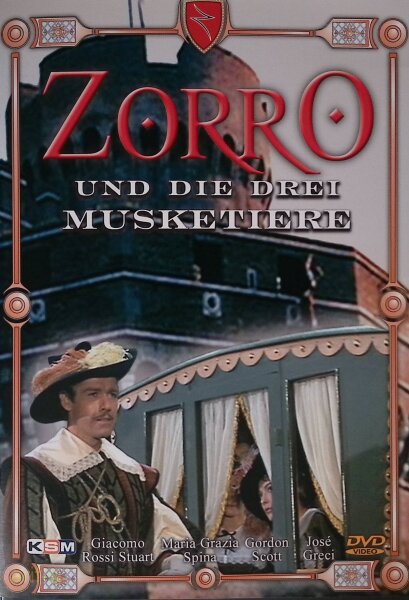 Zorro und die drei Musketiere / DVD - Top Zustand