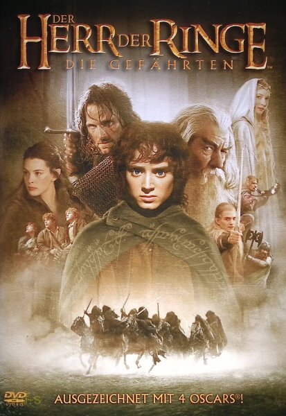 Der Herr der Ringe - Die Gefährten - 2 DVDs - Akzeptabel mit Kratzer