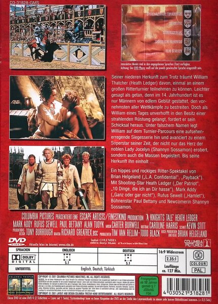 Ritter aus Leidenschaft / DVD