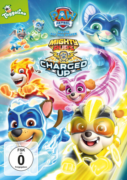 Paw Patrol: Mighty Pups Charged Up! / DVD