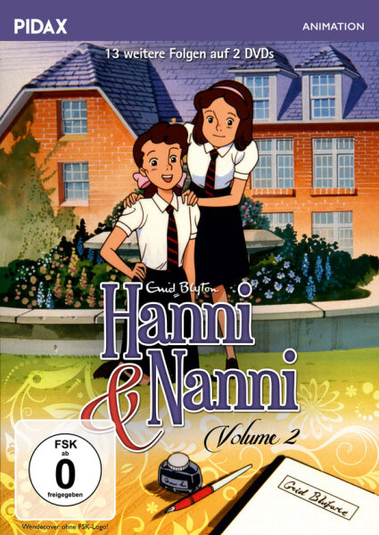 Hanni und Nanni - Vol. 2 / Weitere 13 Folgen auf 2DVDs - Top Zustand