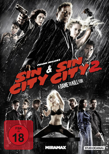 Sin City 1 & 2  [2 DVDs] - Top Zustand