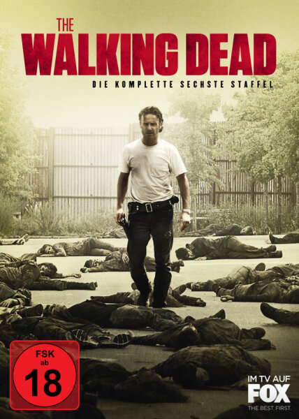The Walking Dead - Die komplette sechste Staffel - Uncut  [6 DVDs] - Akzeptabel mit Kratzer