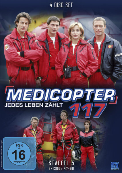 Medicopter 117 - Staffel 5  [4 DVDs] Guter Zustand