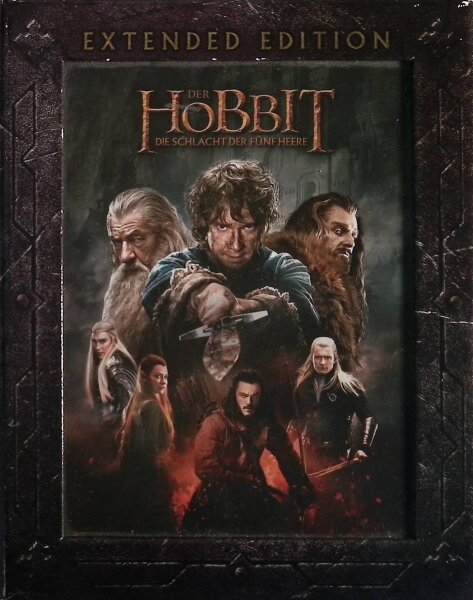Der Hobbit 3 - Die Schlacht der fünf Heere - Extended Edition (+2 Bonus BluRays)