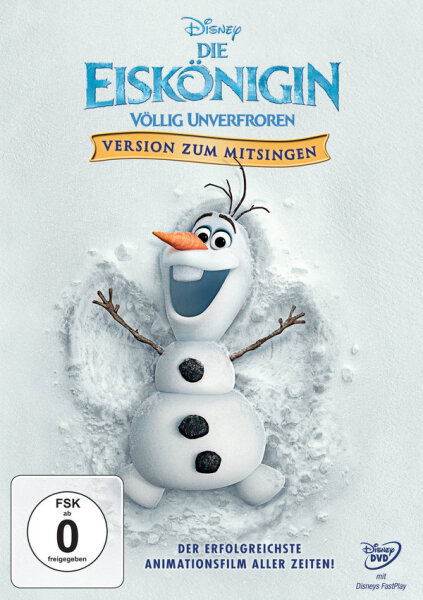 Die Eiskönigin - Völlig unverfroren (Version zum Mitsingen) DVD