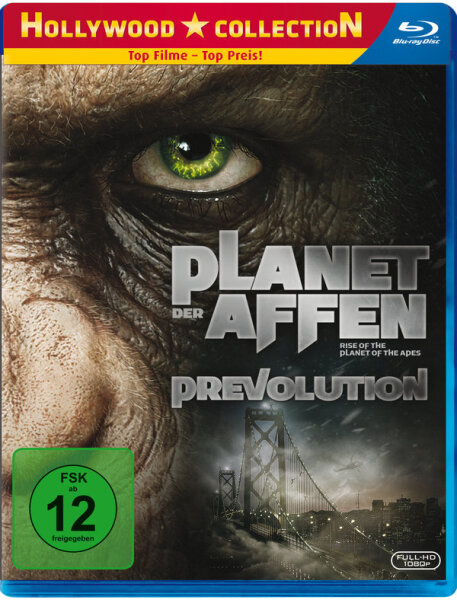 Planet der Affen: Prevolution / Blu-Ray * Guter Zustand