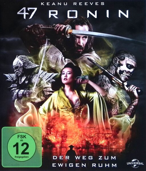 47 Ronin - Der Weg zum ewigen Ruhm / Blu-Ray * Top Zustand
