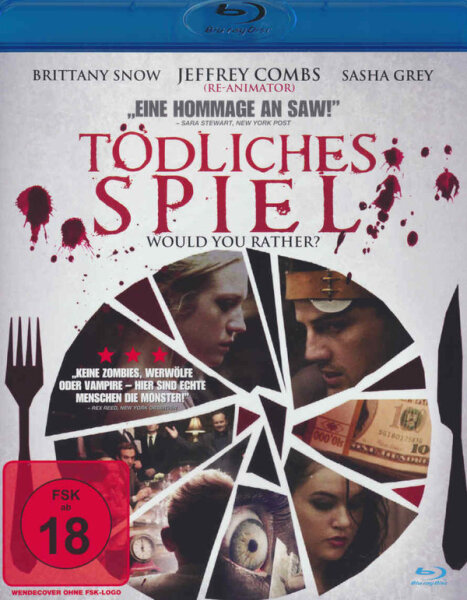 Tödliches Spiel - Would you rather? Blu-Ray Top Zustand