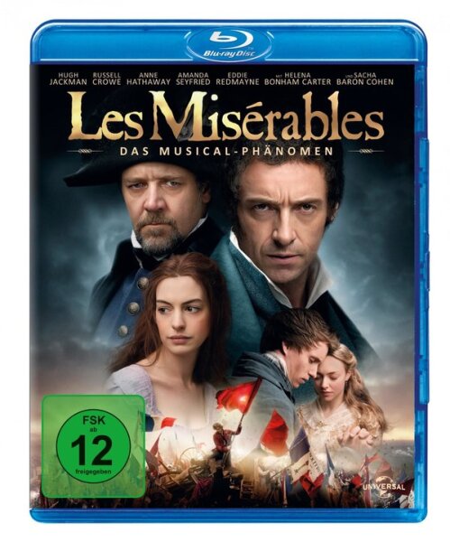 Les Miserables / Blu-Ray * Top Zustand