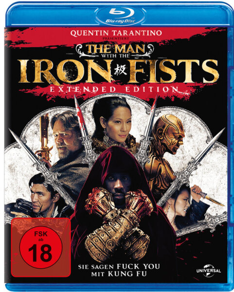 The Man With The Iron Fists - Extended Edition / Blu-Ray * Guter Zustand