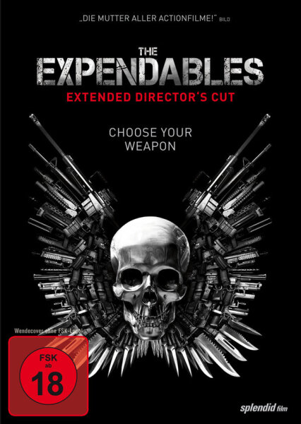 The Expendables - Extended -- Directors Cut / DVD- Guter Zustand