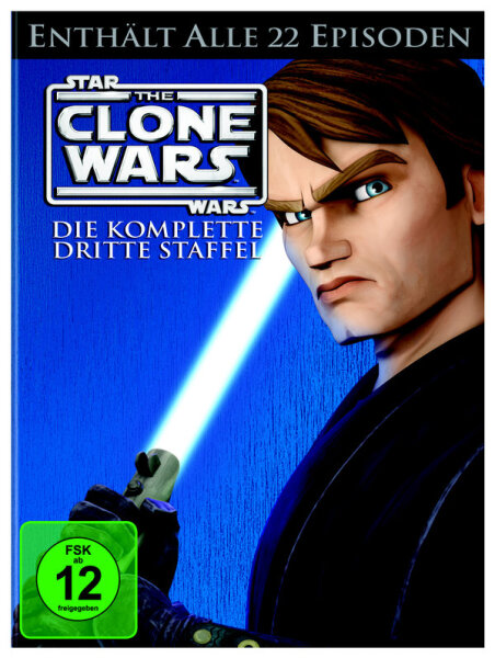Star Wars - The Clone Wars - Staffel 3  [5 DVDs] - Top Zustand