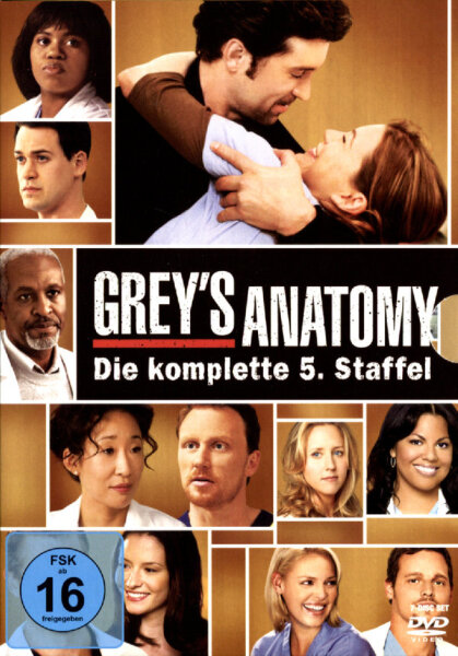 Greys Anatomy - Staffel 5  [7 DVDs] - Guter Zustand