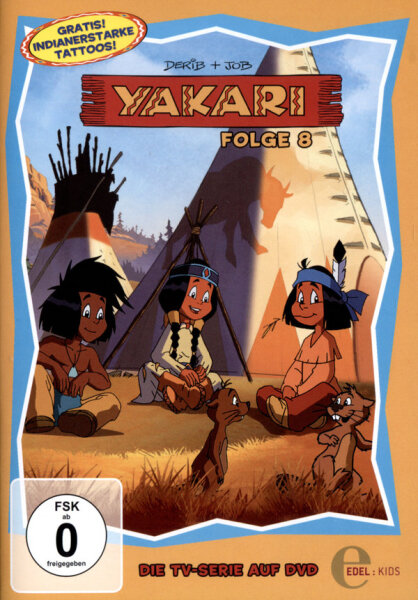 Yakari - Folge 8 / DVD - Akzeptabel mit Kratzer