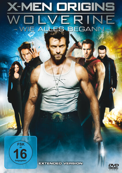 X-Men Origins - Wolverine - Extended Version (+ Digital Copy) / DVD - Top Zustand