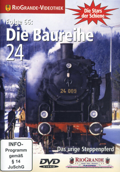 Die Stars der Schiene - Folge 66 - Die Baureihe 24 / DVD - Nagelneu / Versiegelt