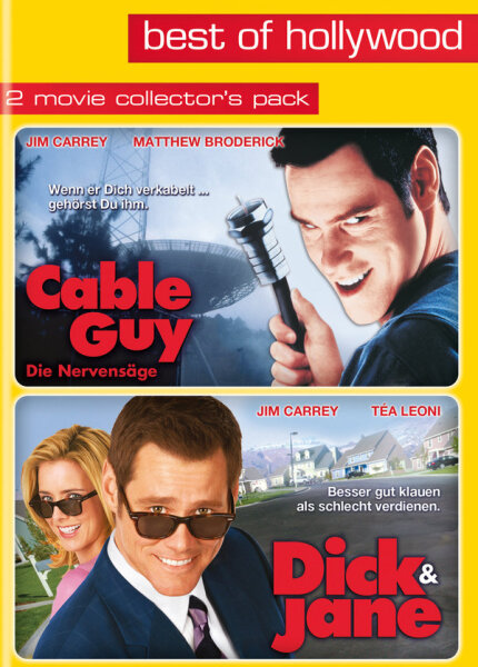 Cable Guy/Dick und Jane - 2 Movie Collectors Pack  [2 DVDs] Top Zustand